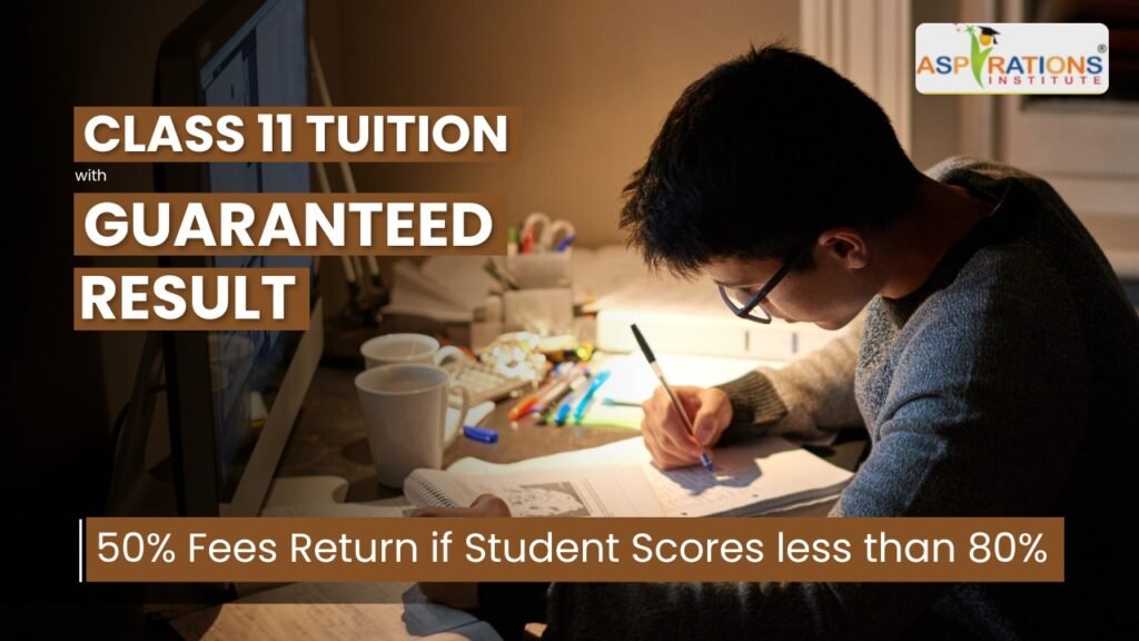 Students engaged in Class 11 Science Coaching