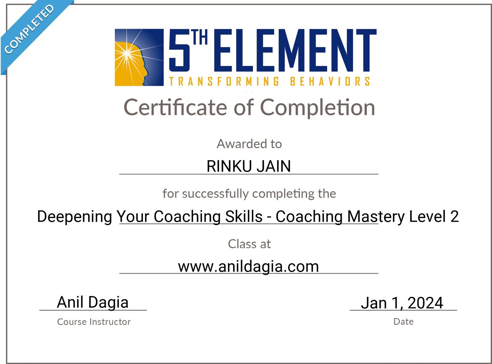 coaching mastery