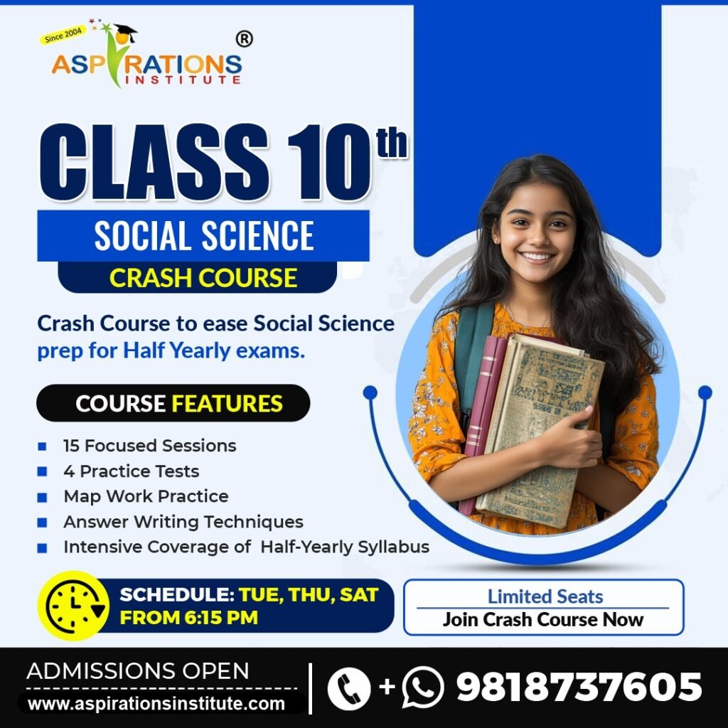 Class 10 Social Science (SST) Crash Course