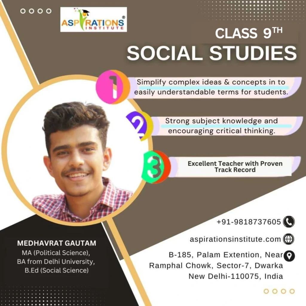 Class 9 SST Tuition in Dwarka