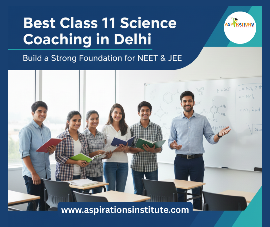 Best Class 11 Science Coaching in Delhi Build a Strong Foundation for NEET & JEE