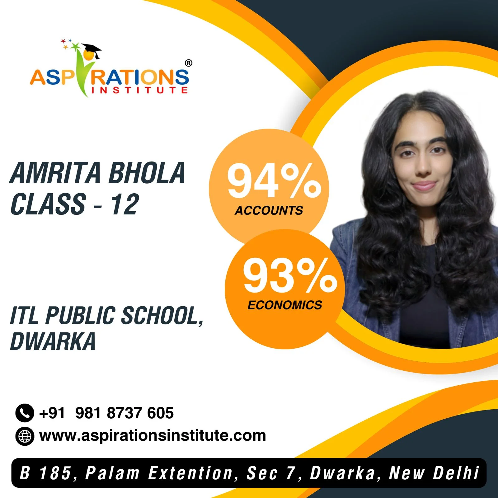 Aspirations Institute – Best CBSE Coaching in Dwarka Delhi | Classes 7–12 Tuition 2 Amrita-Bhola-Class-12.webp