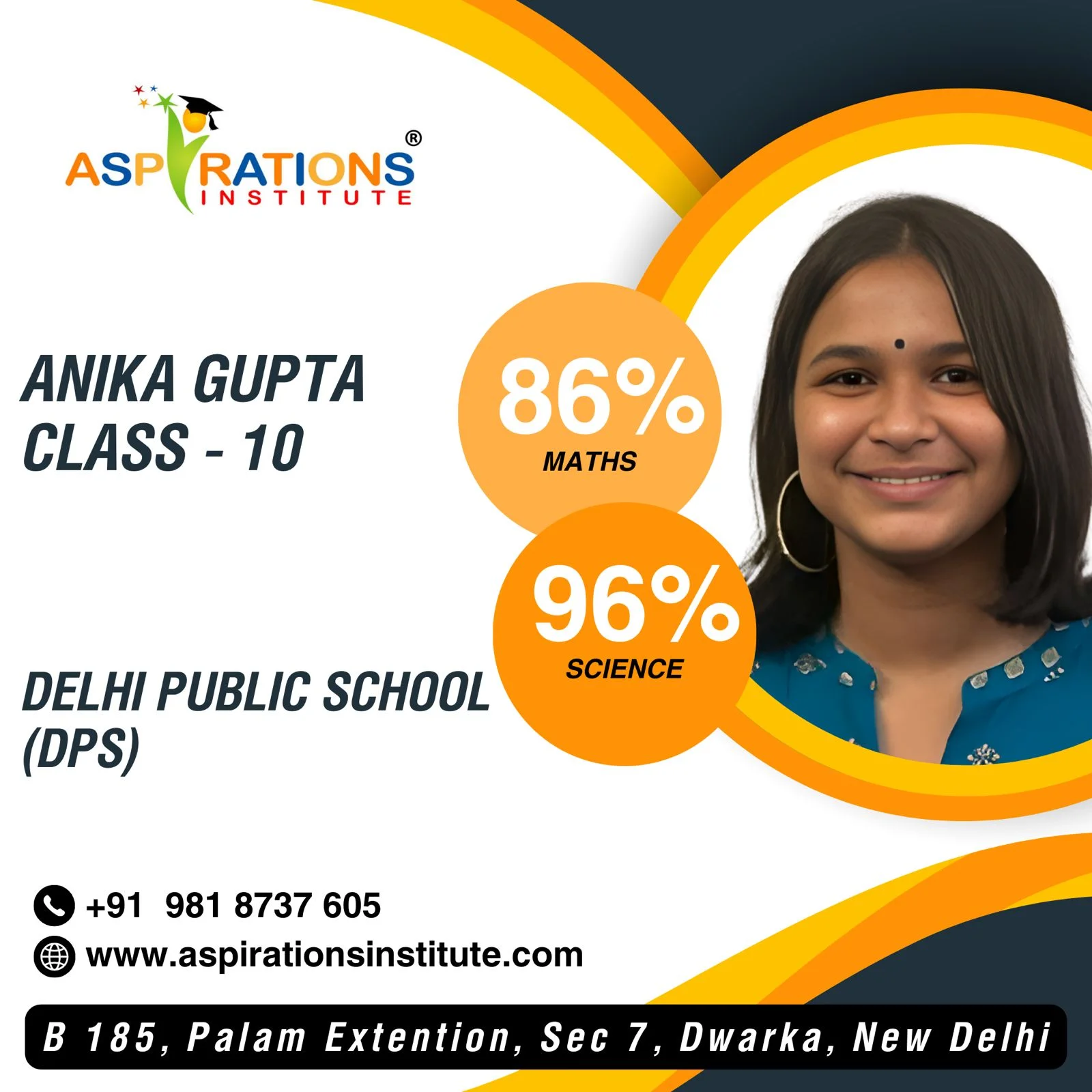Aspirations Institute – Best CBSE Coaching in Dwarka Delhi | Classes 7–12 Tuition 3 Anika-Gupta-Class-10.webp