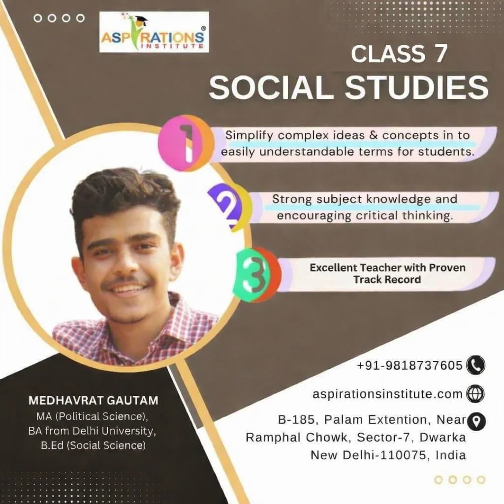 Class 7 Social Science Tuition