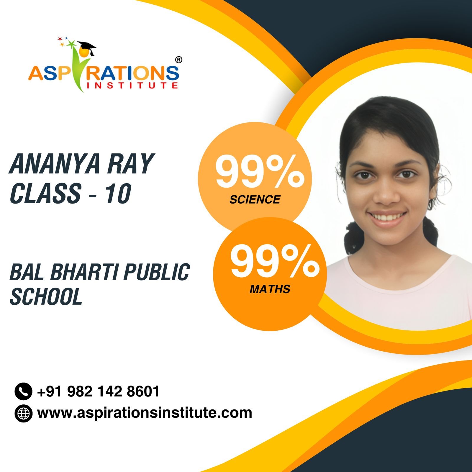Aspirations Institute – Best CBSE Coaching in Dwarka Delhi | Classes 7–12 Tuition 1 Ananya Ray Class 10