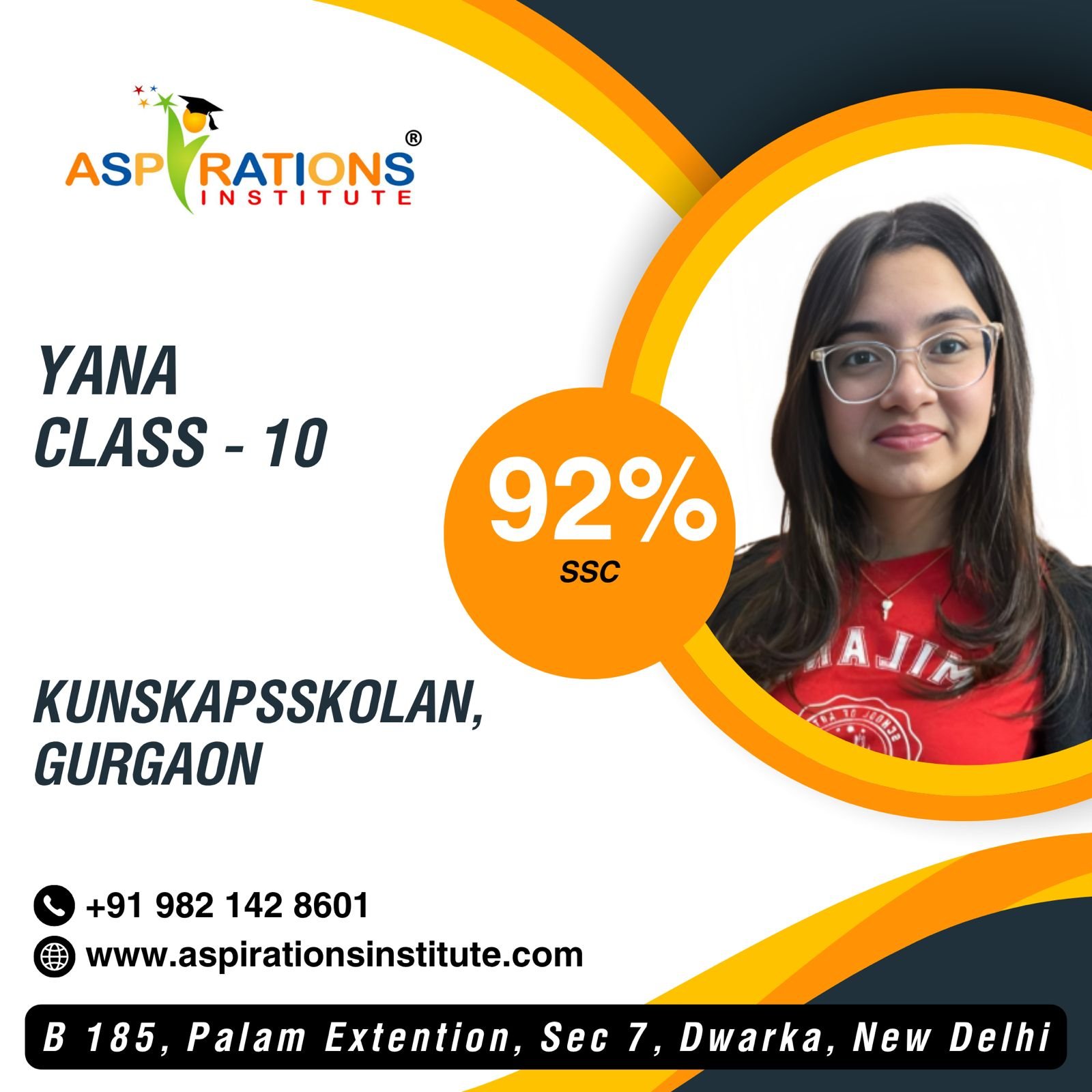Aspirations Institute – Best CBSE Coaching in Dwarka Delhi | Classes 7–12 Tuition 12 Yana Class 10